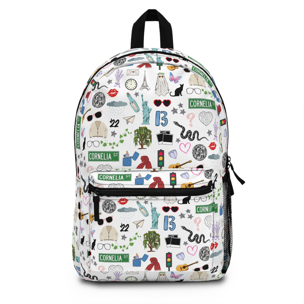 Taylor Swift Eras Patterned Backpack – Buffalovely display picture 1