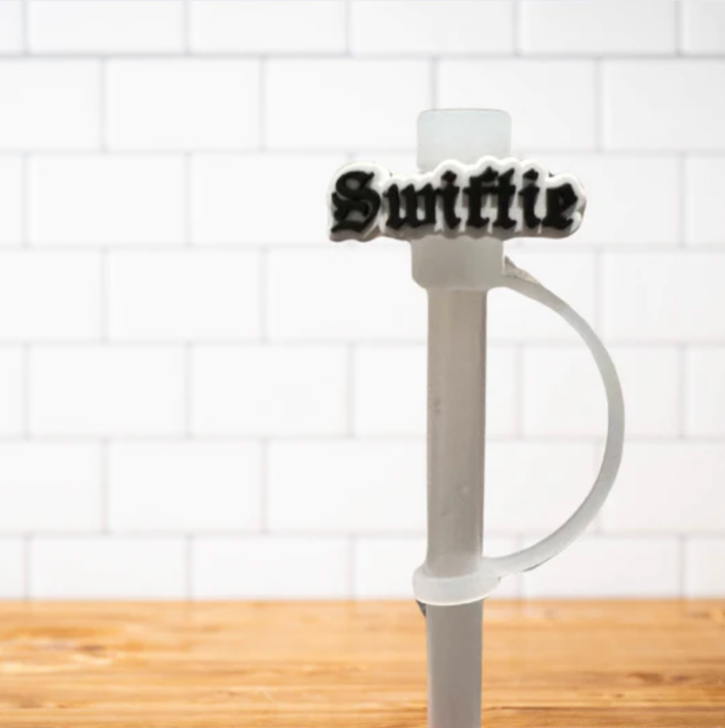 Silicone Straw Topper- Swiftie
