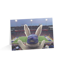 Easter Bunny at a Bills Game Buffalo Easter Greeting Card