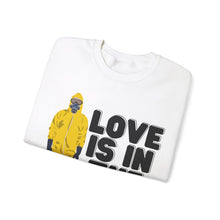 Love is in The Air Valentine Unisex Crewneck Sweatshirt