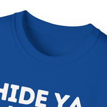 Hide Ya Couches JD Vance Unisex Ultra Soft Cotton Tee