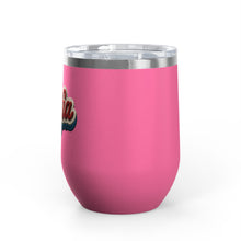 Buffalo Bills Mafia Stitched Patch Look Wine Tumbler 12oz Insulated Travel Cup