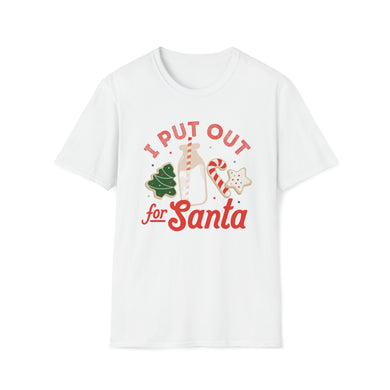 I Put Out for Santa Unisex Softstyle T-Shirt