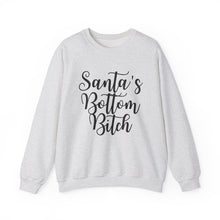 Santa's Bottom Bitch Unisex Crewneck Sweatshirt