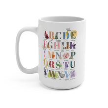 Taylor Swift Eras Tour ABC's Alphabet Extra Tall Ceramic Mug
