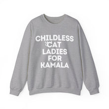 Childless Cat Ladies for Kamala Harris Unisex Crewneck Sweatshirt