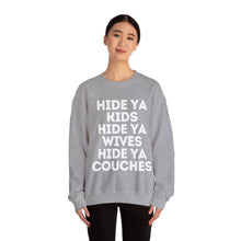 Hide Ya Couches JD Vance Unisex Crewneck Sweatshirt