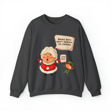 Broke Boys Don't Deserve No Cookies Unisex Crewneck Sweatshirt