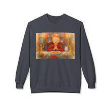 Kevin's Mac and Cheese Blessing Cozy Unisex Christmas Crewneck Sweatshirt