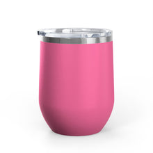 Buffalo Stitched Patch Look Wine Tumbler 12oz Insulated Travel Cup