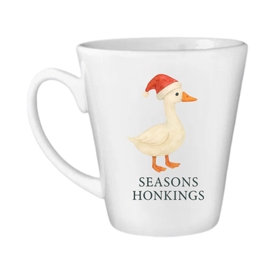 Seasons Honkings Christmas Goose Coffee Mug