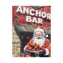 Santa with Wings at the Anchor Bar Waterproof Sticker