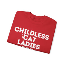 Childless Cat Ladies for Kamala Harris Unisex Crewneck Sweatshirt