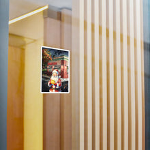 Santa at Mighty Taco Waterproof Sticker