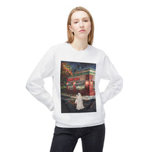 Mighty Taco Buffalo Ghost Crewneck Sweatshirt, Cozy Fall Fashion, Halloween Apparel, Spooky Gift, Unisex Casual Wear