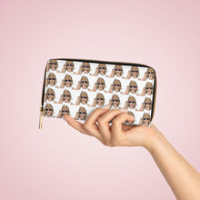 Taylor Swift Patterned Full Zipper Faux Leather Wallet