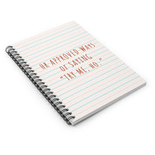 HR Approved Ways Spiral Notebook - Ruled Line