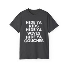 Hide Ya Couches JD Vance Unisex Ultra Soft Cotton Tee