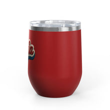 Buffalo Bills Mafia Stitched Patch Look Wine Tumbler 12oz Insulated Travel Cup