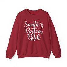 Santa's Bottom Bitch Unisex Crewneck Sweatshirt