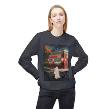Mighty Taco Buffalo Ghost Crewneck Sweatshirt, Cozy Fall Fashion, Halloween Apparel, Spooky Gift, Unisex Casual Wear