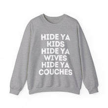 Hide Ya Couches JD Vance Unisex Crewneck Sweatshirt