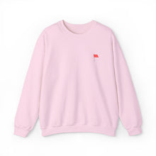 Red Flag, Red Flag, Red Flag Embroidered Unisex Heavy Blend Crewneck Sweatshirt
