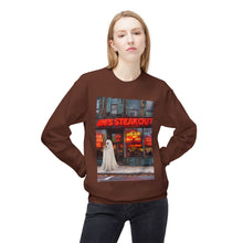 Jim's Steakout Buffalo Ghost Crewneck Sweatshirt, Cozy Fall Fashion, Halloween Apparel, Spooky Gift, Unisex Casual Wear