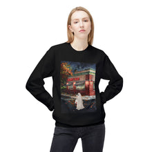 Mighty Taco Buffalo Ghost Crewneck Sweatshirt, Cozy Fall Fashion, Halloween Apparel, Spooky Gift, Unisex Casual Wear