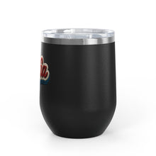 Buffalo Bills Mafia Stitched Patch Look Wine Tumbler 12oz Insulated Travel Cup