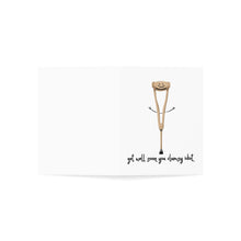 Get Well Soon, You Clumsy Idiot Greeting Card