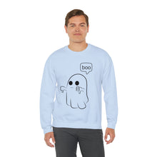 Boo Ghost Unisex Crewneck Sweatshirt