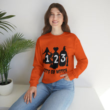 1, 2, 3 Let's Go Witch Taylor Swift Swiftie Hocus Pocus Unisex Heavy Blend Crewneck Sweatshirt