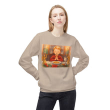 Kevin's Mac and Cheese Blessing Cozy Unisex Christmas Crewneck Sweatshirt