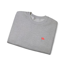 Red Flag, Red Flag, Red Flag Embroidered Unisex Heavy Blend Crewneck Sweatshirt