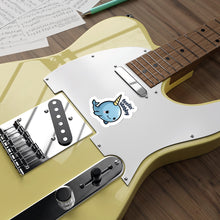 Feelin' Stabby Narwhal Waterproof Sticker