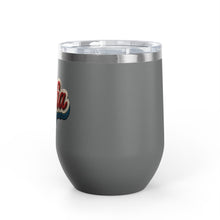 Buffalo Bills Mafia Stitched Patch Look Wine Tumbler 12oz Insulated Travel Cup