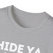Hide Ya Couches JD Vance Unisex Ultra Soft Cotton Tee