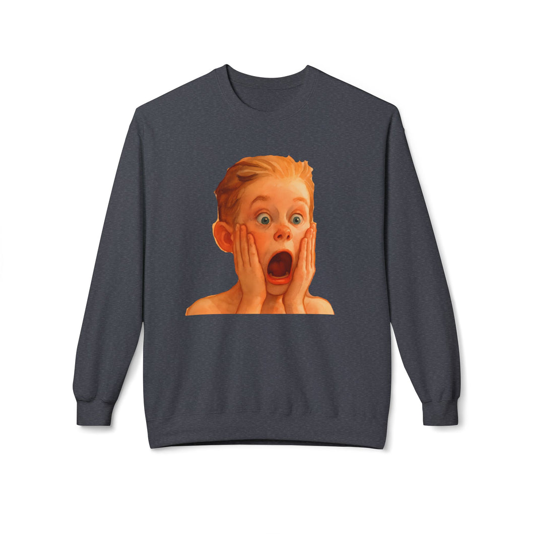 KEVIN! Cozy Unisex Christmas Crewneck Sweatshirt