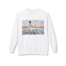 Table Smashing Buffalo Ghost Crewneck Sweatshirt, Cozy Fall Fashion, Halloween Apparel, Spooky Gift, Unisex Casual Wear Bills Mafia Football
