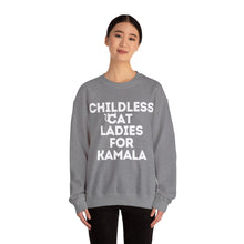 Childless Cat Ladies for Kamala Harris Unisex Crewneck Sweatshirt