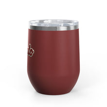 Buffalo Stitched Patch Look Wine Tumbler 12oz Insulated Travel Cup