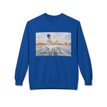 Table Smashing Buffalo Ghost Crewneck Sweatshirt, Cozy Fall Fashion, Halloween Apparel, Spooky Gift, Unisex Casual Wear Bills Mafia Football