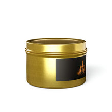 Evidence Burn Pit Tin Candle- Choose Size, Scent and Tin Color