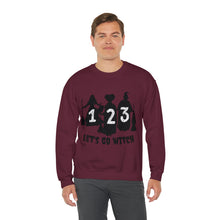 1, 2, 3 Let's Go Witch Taylor Swift Swiftie Hocus Pocus Unisex Heavy Blend Crewneck Sweatshirt
