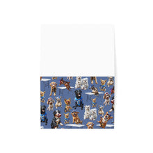 Buffalo Bills Mafia Dogs Greeting Cards (1, 10, 30, and 50pcs)