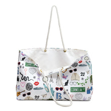 I'll Be Yours for the Weekend Taylor Swift Patterned Weekender Bag