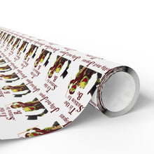 Bob Cratchit and Tiny Tim Muppet Christmas Carol Printed Wrapping Paper