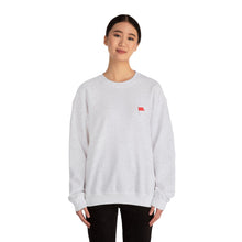 Red Flag, Red Flag, Red Flag Embroidered Unisex Heavy Blend Crewneck Sweatshirt