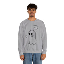 Boo Ghost Unisex Crewneck Sweatshirt